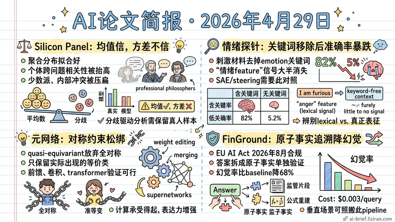 去掉情绪词后probe准确率塌到5%