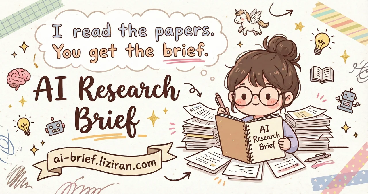 AI Research Brief — I read the papers. You get the brief.